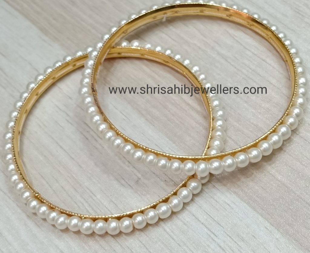 Fashion Designer Pearl Bangles