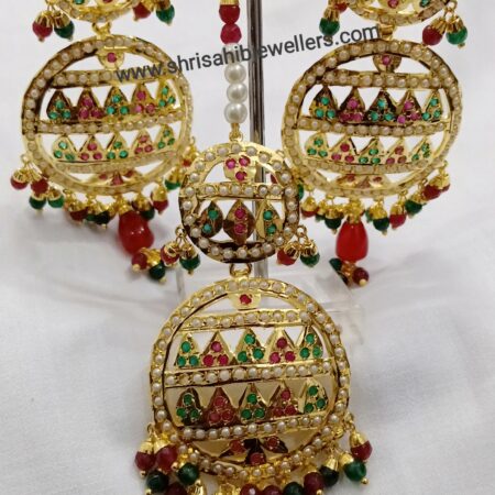 Earring+tikka set