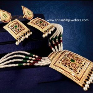 Jadau Choker Necklace Set Manufacturer in Amritsar, Punjab