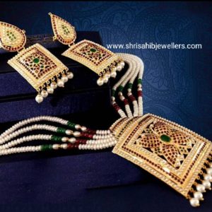 Jadau Choker Necklace Set Manufacturer in Amritsar, Punjab